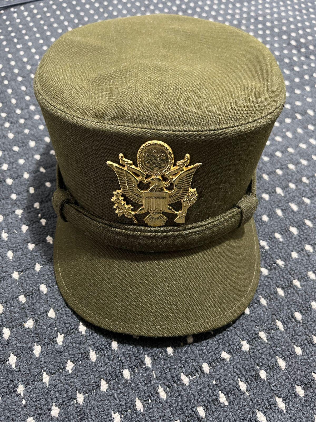 U.S. Army Women’s Air Corps Officer Visor Cap – Custom Made by Leslie & Tailors
