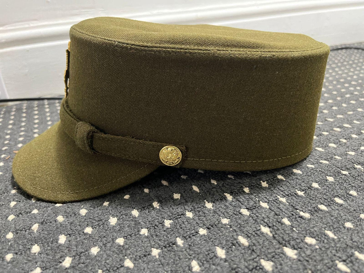 U.S. Army Women’s Air Corps Officer Visor Cap – Custom Made by Leslie & Tailors