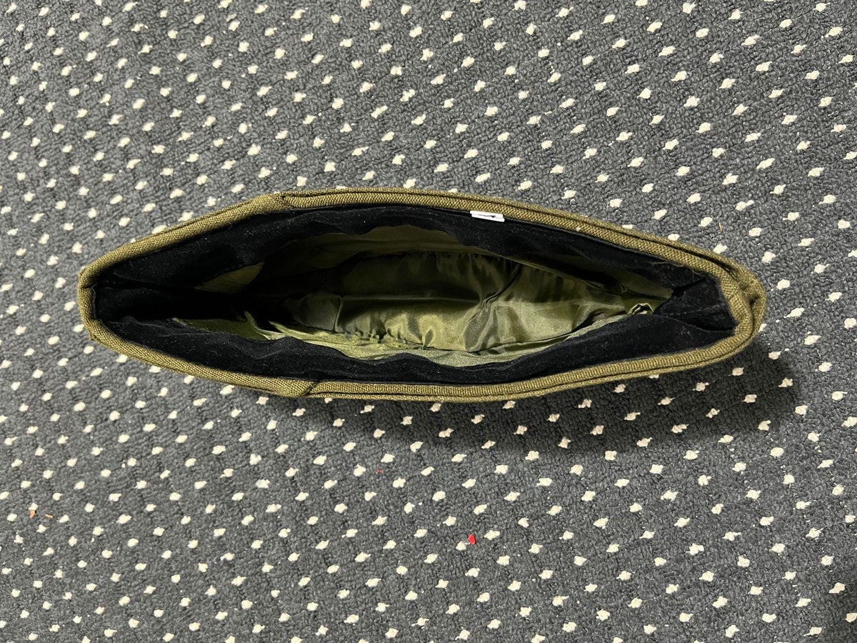 Handmade British Army Side Cap – 1940s Khaki Forage Hat